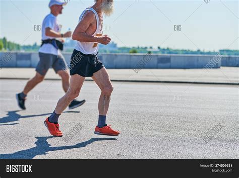 Running Old Man Old Image And Photo Free Trial Bigstock