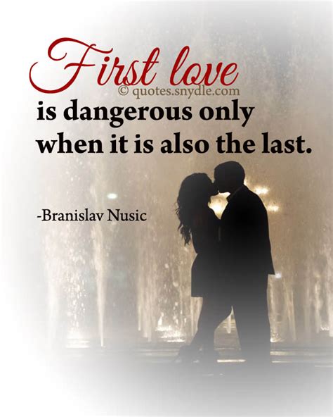 Beautiful First Love Quotes And Sayings With Picture Quotes And Sayings