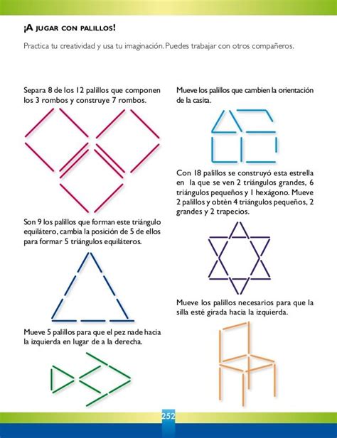 Taller de matemáticas• trabajando el ingenio de los alumnos de san rafael jugando con palitos de fòsforos prof. 4º primaria : pasatiempos matematicas | Teaching math ...