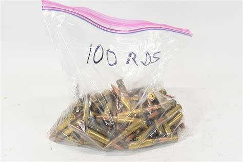 100 Rounds 762mm Ball Ammunition Landsborough Auctions
