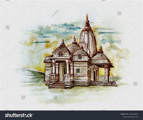 Discover More Than 69 Hindu Temple Sketch Best Vn