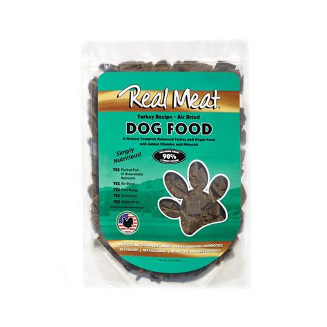 Made from the finest free range grass fed meats available with no added hormones or antibiotics. Real Meat Turkey Dog Food | BaxterBoo