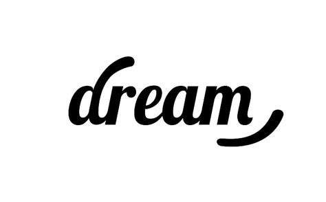 Hd Wallpaper Dream Artistic Typography Design Word Wallpaper Flare