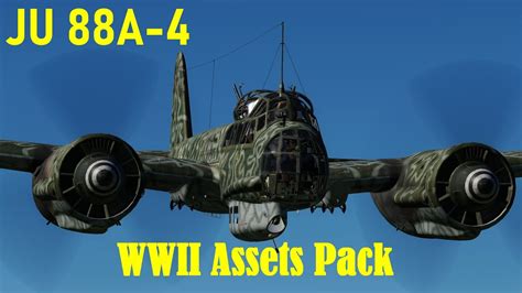 Ju 88a 4 │ Wwii Assets Pack│ Dcs World Youtube