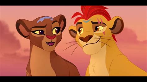 The Love Story Of King Kion Queen Rani The Lion Guard