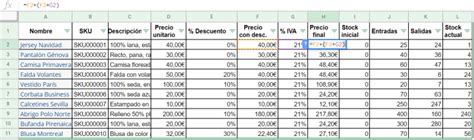 Control De Stock En Excel Y Desde Programa Online Blog Contasimple