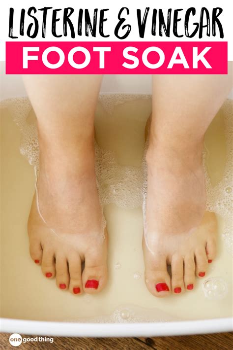 Listerine Foot Soak Why It Works And How To Do It