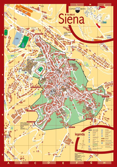 Large Siena Maps For Free Download And Print High Resolution And