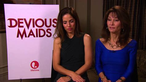 Susan Lucci And Ana Ortiz Devious Maids Interview Youtube