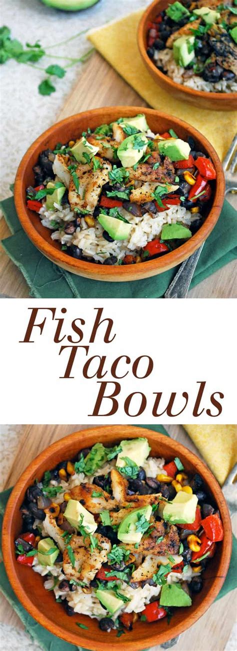 Fish Taco Bowls Recipe