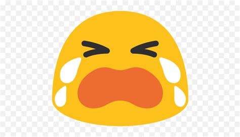 Loudly Crying Face Emoji Emoji Androidcrying Emoji Free
