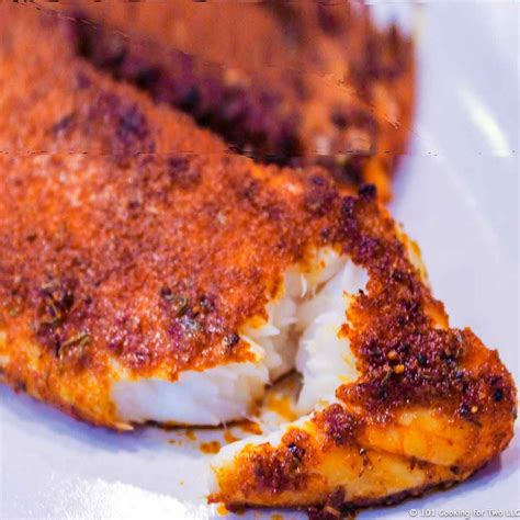 Oven Baked Blackened Tilapia From Cooking For Two Recipe