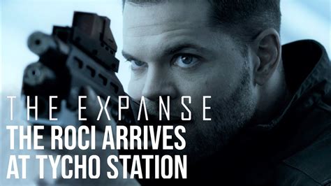 The Expanse The Roci Finds Safe Harbour At Tycho Station Youtube