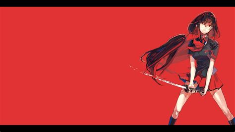 30 Red Anime Girl Wallpapers Wallpaperboat