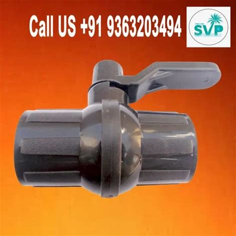 Black 2 Inch Pvc Ball Valve At Best Price In Coimbatore Id 2850339203330