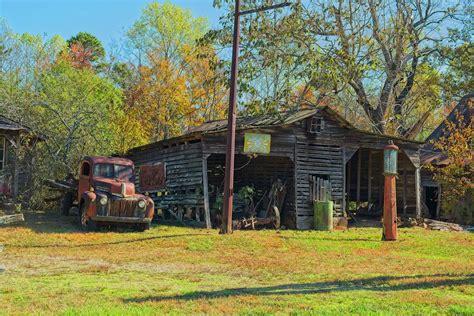 Old Farm Garage Photograph By Sandra Burm Fine Art America