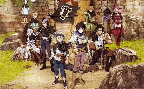 Download the background for free. 38 Black Clover HD Wallpapers | Background Images ...