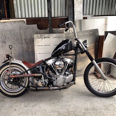 This is a side view of a custom jesse james motorcycle. Jesse James Knucklehead | Great Motorcycle Design ...