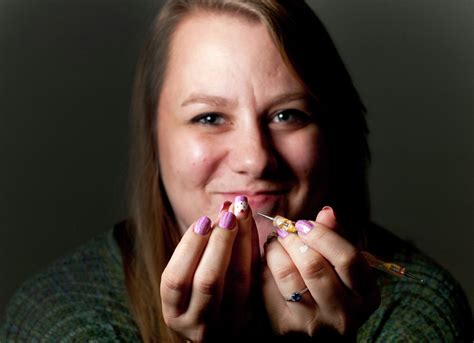 Grand Forks Woman Makes Statement With Intricate Nail Art Grand Forks Herald Grand Forks