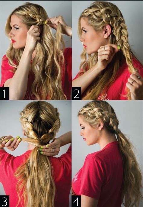 Love Braids Try These 9⃣ Variations Of Dutch Braids With Tutorials 😊😍 Holidayhair Musely