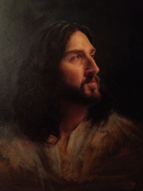 Jesus Profile 2013 Jesus Face Kirby Painting Names Of Jesus