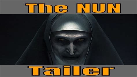 The Nun Trailer Is Here Horror Review Youtube