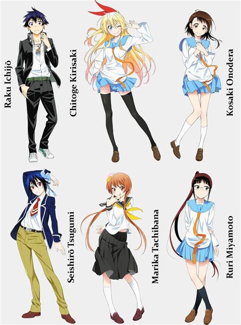 Nisekoi Personajes De Anime Nisekoi Dibujo Manga
