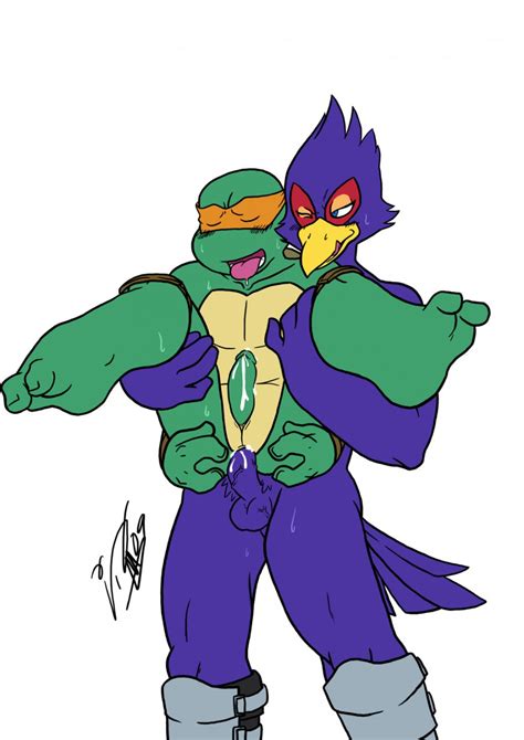 Rule 34 Anthro Bird Crossover Falco Lombardi Gay Interspecies Male