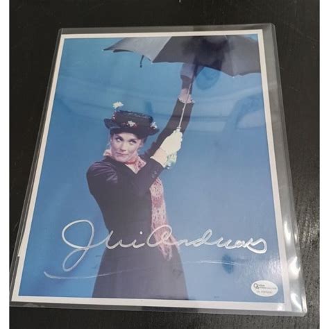 Other Mary Poppins Signed Julie Andrews Photo Poshmark