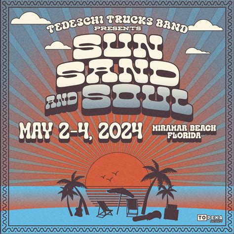 Tedeschi Trucks Band Sun Sand And Soul Beach Weekend Miramar Beach Fl