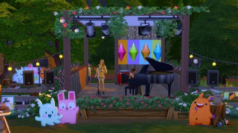 Create Your Own Festival Stage In The Sims 4
