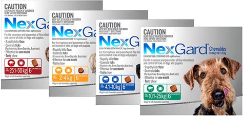 Most likely when there are several worms in your pup's system. Nexgard Chewables for Dogs - Killing Fleas and Ticks Effectively | VetSupply.com.au