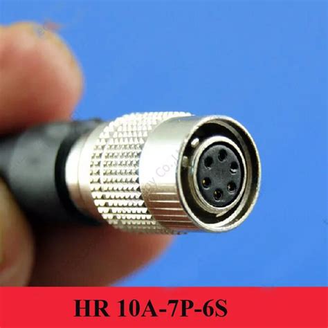 Hirose Connector 6 Pin Plugfemale Hr10a 7p 6s 6 Pin Power Plug