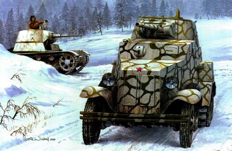 Ba 10m Soviet Medium Armored Car Battle Of Moscow 1941 Wwii Vehicles