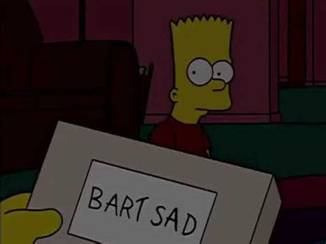 Every1 hide from supreme bart. Bart Simpson sad edit - YouTube
