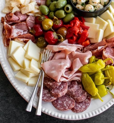 Italian Antipasto Platter Carolyns Cooking