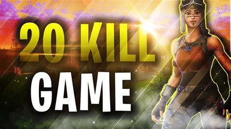 20 Kill Solo Win Fortnite Battle Royale Nl Youtube
