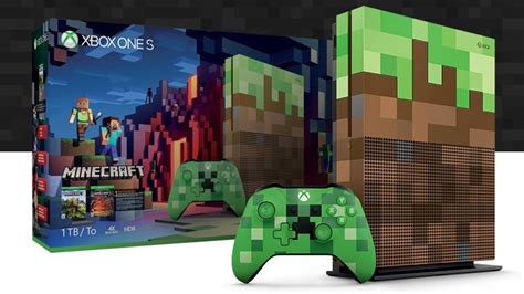 Xbox One S Minecraft Limited Edition Announced Attack Of The Fanboy