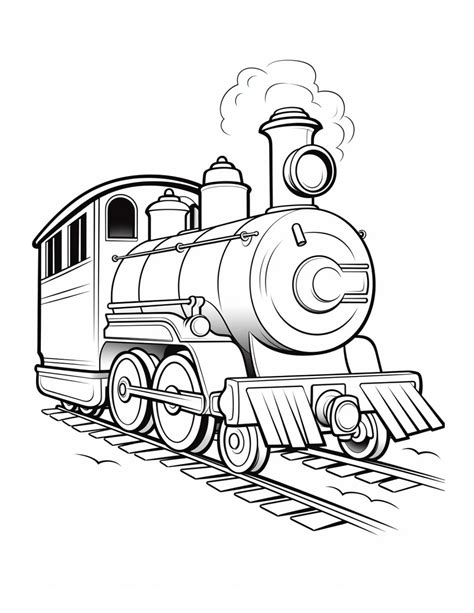 20 Free Printable Train Coloring Pages With Pdf Download Skip To My Lou