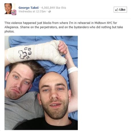 George Takei Uses Facebook To Publicize Anti Gay Attack