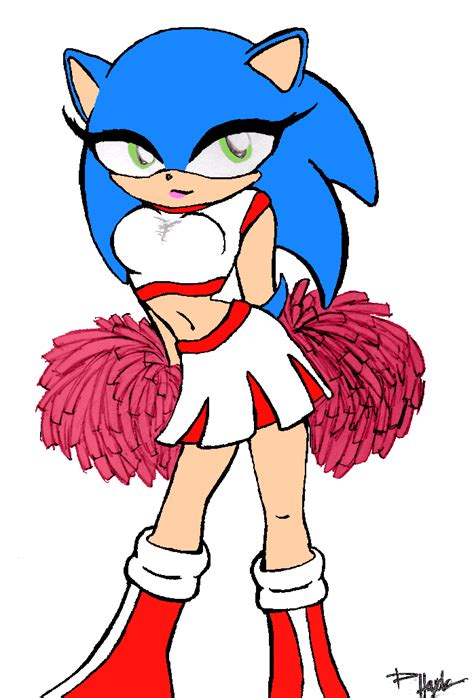 Sexy Female Sonic Colored By Zizum On Deviantart. 