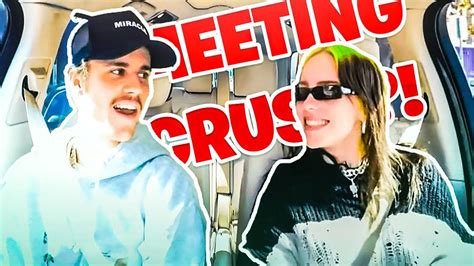 When Celebrities Meet Their Crushes YouTube