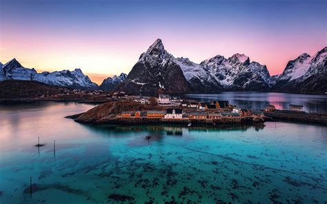 1440x900 Norway Sunrises And Sunsets Mountains 4k Wallpaper1440x900