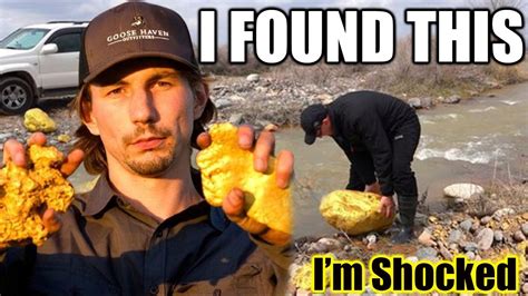 Minutes Ago Parker Schnable Just Found Huge Stones Of Gold Beside