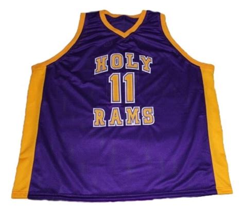 John Wall 11 Holy Rams High School Basketball Jersey New Sewn Purple