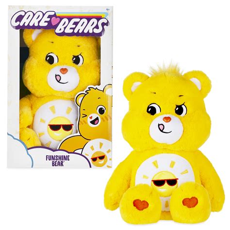 Check out our bear plush selection for the very best in unique or custom, handmade pieces from our stuffed animals & plushies shops. NEW 2020 Care Bears - 14" Medium Plush - Funshine Bear ...