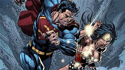 Superman Wonder Woman Wallpapers Doomsday Desktop Comic