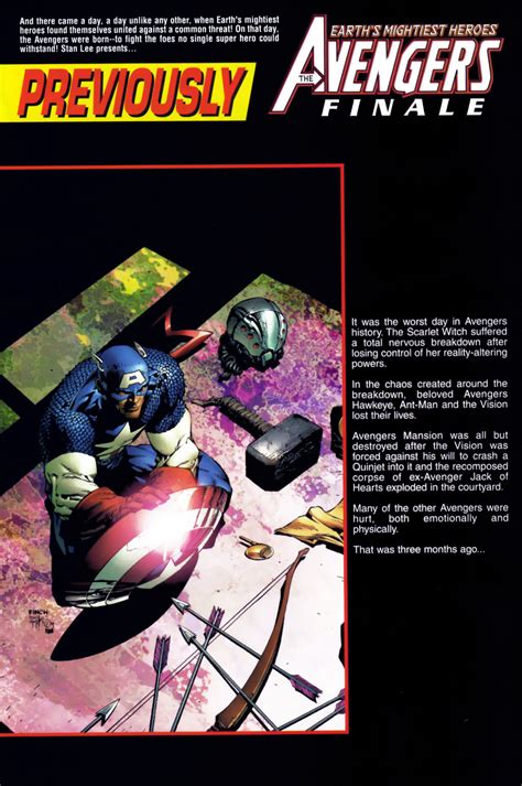 Read Online Avengers Finale Comic Issue Full