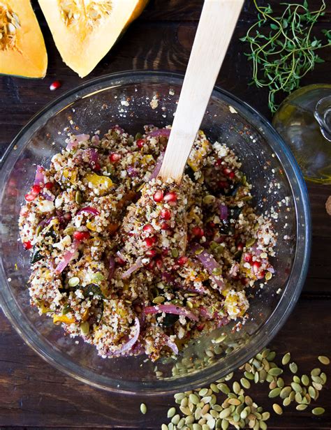 Roasted Acorn Squash Salad Brazilian Kitchen Abroad