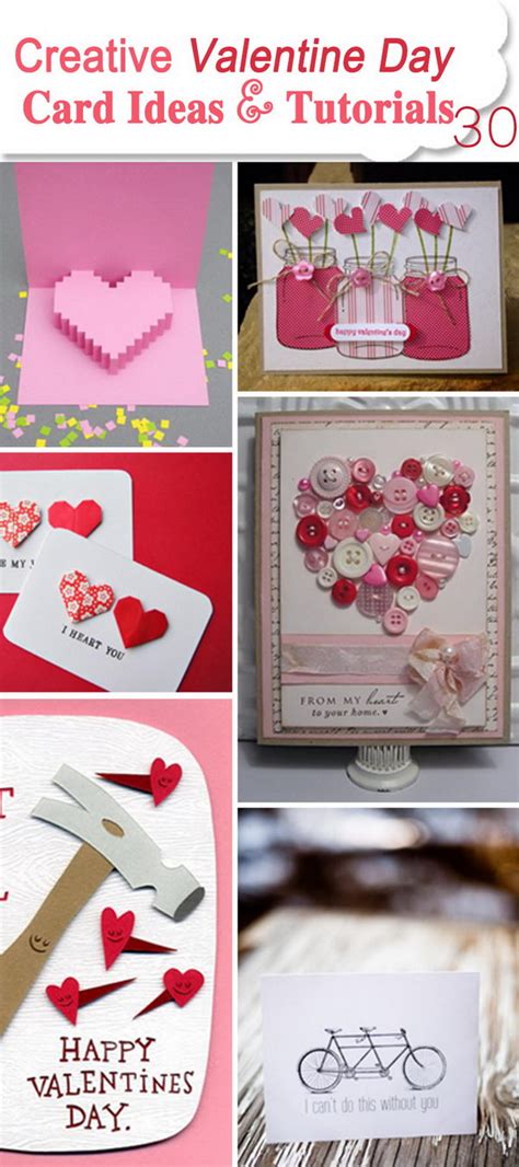 Need the perfect card to go with the amazing valentine's day gift you picked out for him or her? 30 Creative Valentine Day Card Ideas & Tutorials - Hative